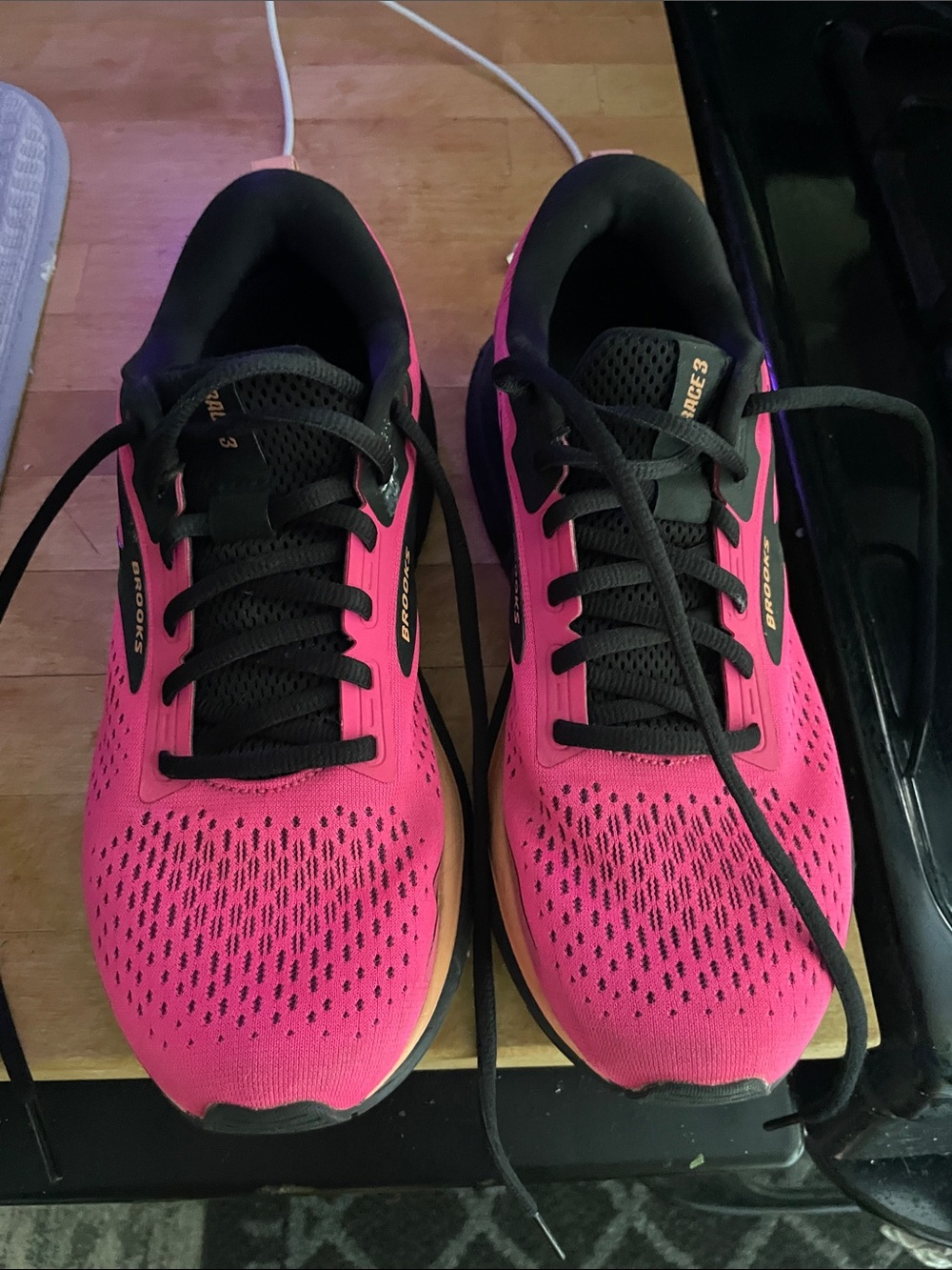 Brooks Women's Ghost-inspired Pink Athletic Running Shoes